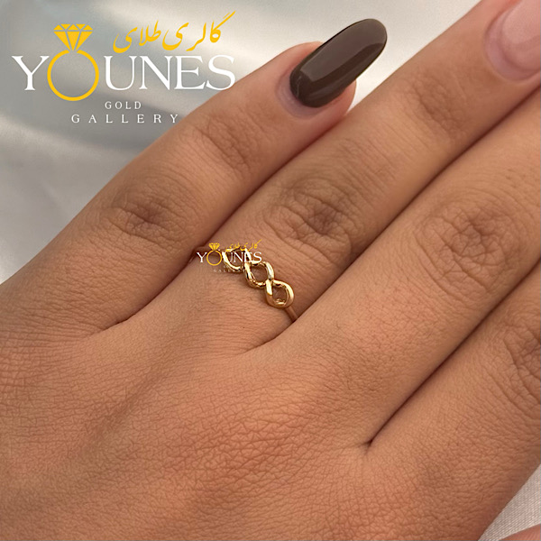 انگشتر طلا کارتیر سه حلقه